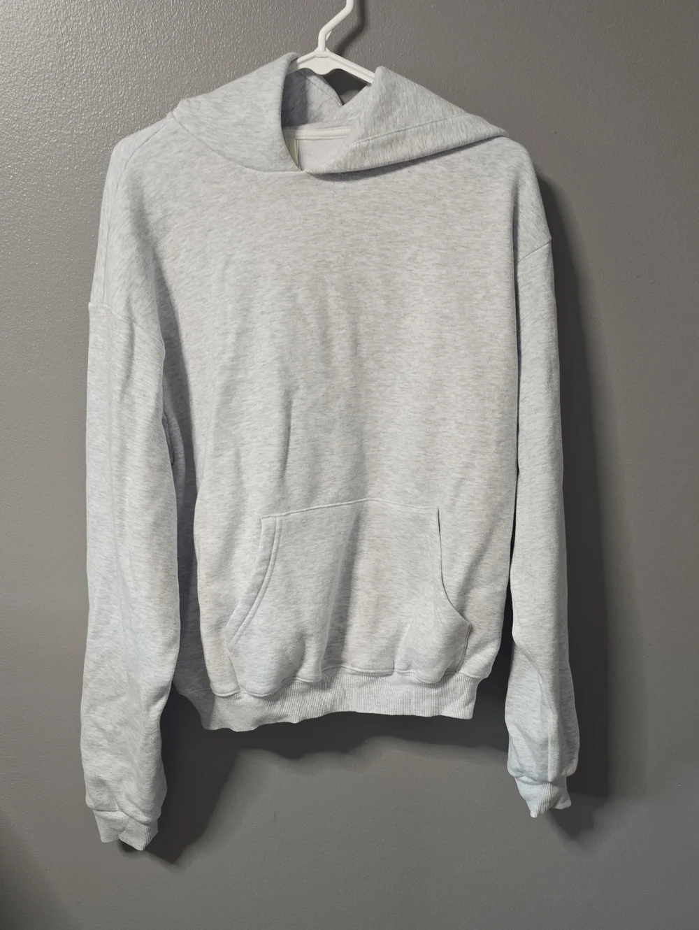 SKIMS Kim Kardashian Women's Large Cotton Fleece Classic Pullover Hoodie New - Picture 1 of 4